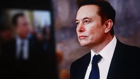 Elon Musk is a businessman known for his key roles in Tesla, SpaceX, and Twitter. New York, US - 26 Mar 2025