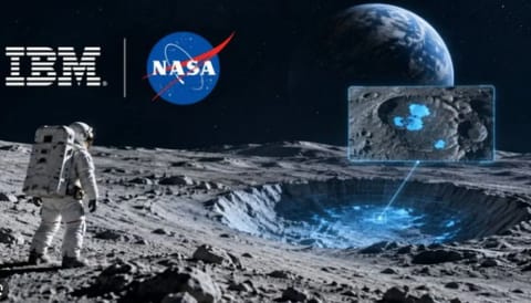 NASA, IBM launch open-source lunar foundation AI model to help map ice, craters on moon
