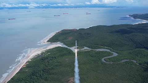 HANBIT-TLV launch from Alcântara
