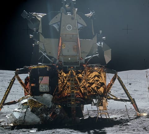 Lunar Module on the Moon (Apollo 16)