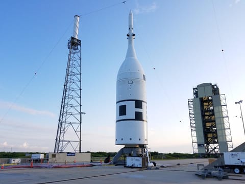 Orion abort test booster