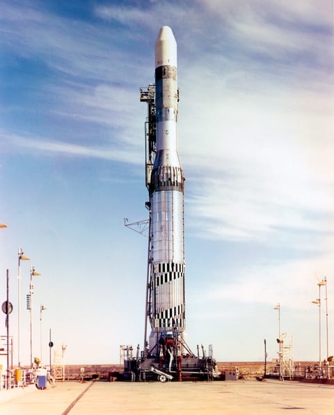 Europa I on Launch Area 6A