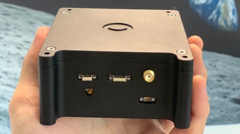 The onboard EON flight unit from Nautilus enables navigation and collision avoidance in space