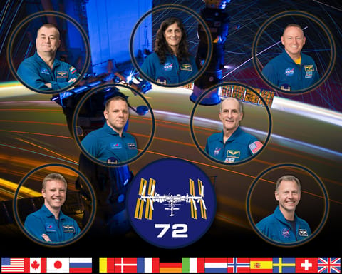 ISS Expedition 72 Portrait