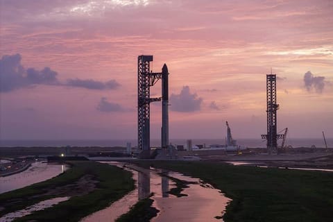 “星舰”计划于9月22日进行第14次试飞。视觉中国 资料图