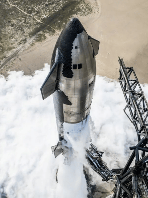 SpaceX “星舰”四战太空，这次成功了 SpaceX “星舰”四战太空，这次成功了