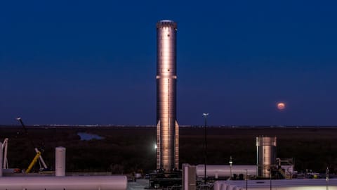 Booster 19 during testing