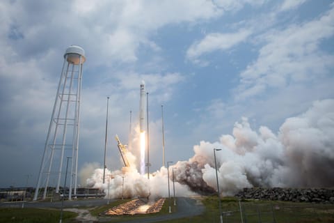 Antares 120 launching