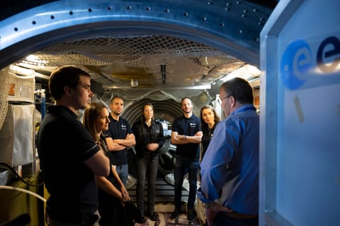 ESA 2022 Astronauts in training