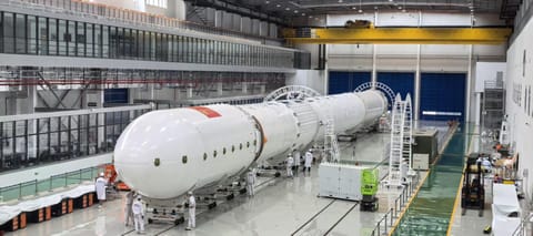 Tianlong-3 fully assembled