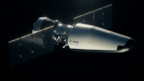 Space Rider in orbit render