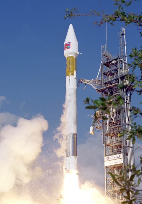 Launch of an Atlas IIA rocket