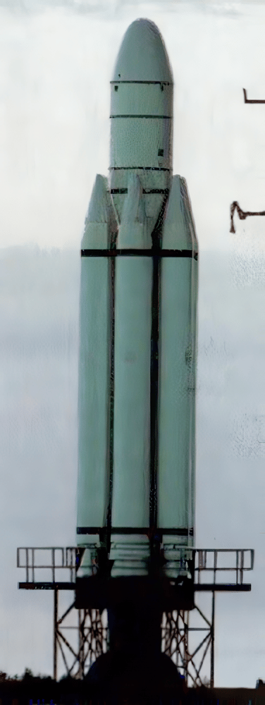Conestoga-1620 on the launch pad