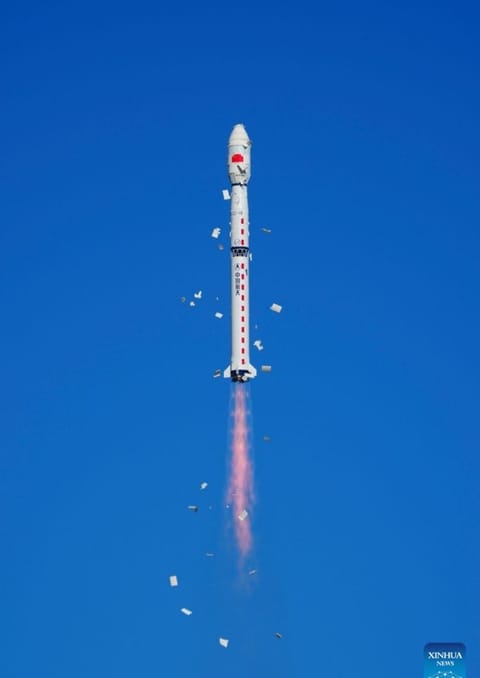 China launches new remote sensing satellite groups China