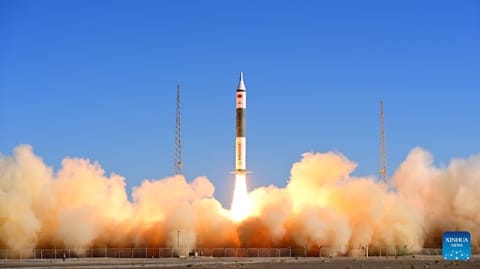 China launches two Earth observation satellites into orbit