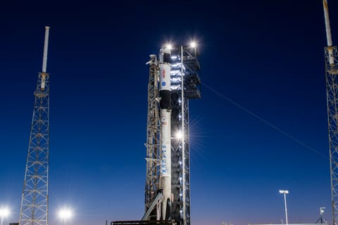 Falcon 9 at SLC-40 (Crew-12)