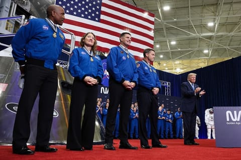 NASA Names Wiseman, Glover Emeritus: Only Orion Deep-Space Crew Since Apollo Joins Artemis III